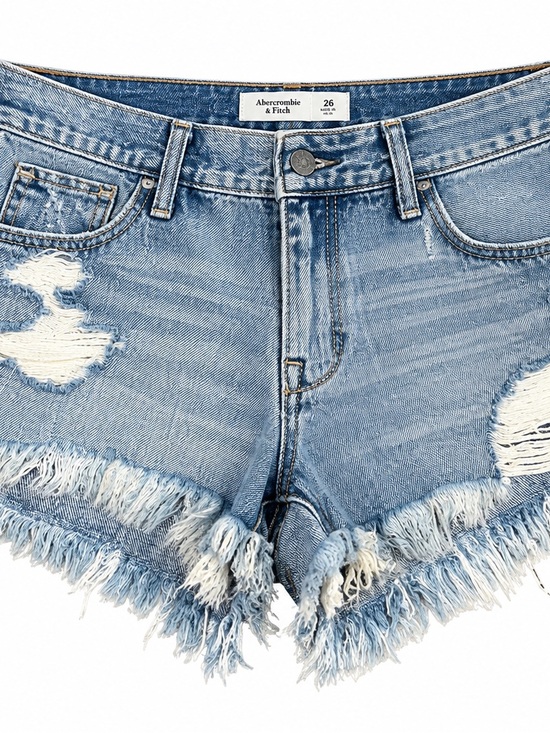 Abercrombie & Fitch Pants - NWT Abercrombie & Fitch Festival High Rise Distressed Denim Shorts Size 2 / 26W